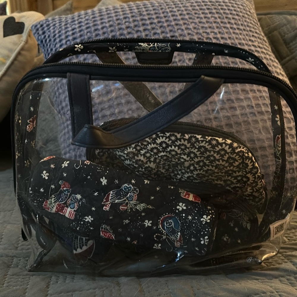 5 piece cosmetic bag